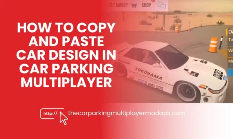 Copy and Paste Car Design In Car Parking Multiplayer